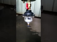 Válvula de drenaje automático en el compresor de aire