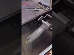 Filtración de aire comprimido con 0,01 micrones