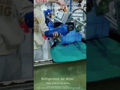Filtro de aire de precisión de refrigeración Filtro de gas industrial