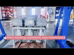 Filtro de aire comprimido de aluminio profesional grado de precisión 99,999% eficiencia de filtración de partículas